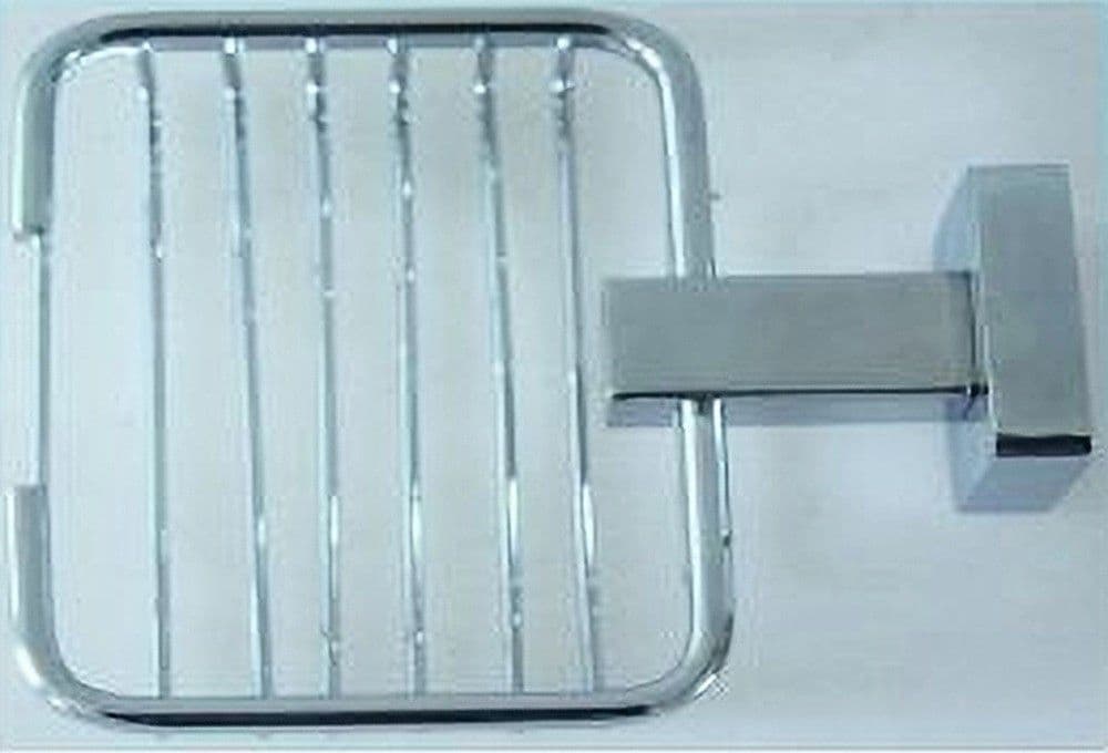 MENSOLA BAGNO DOCCIA PORTA SAPONE SAPONETTA QUADRATA FISSAGGIO A PARETE 52206A in Mensole Trade Shop italia - Napoli, commercioVirtuoso.it