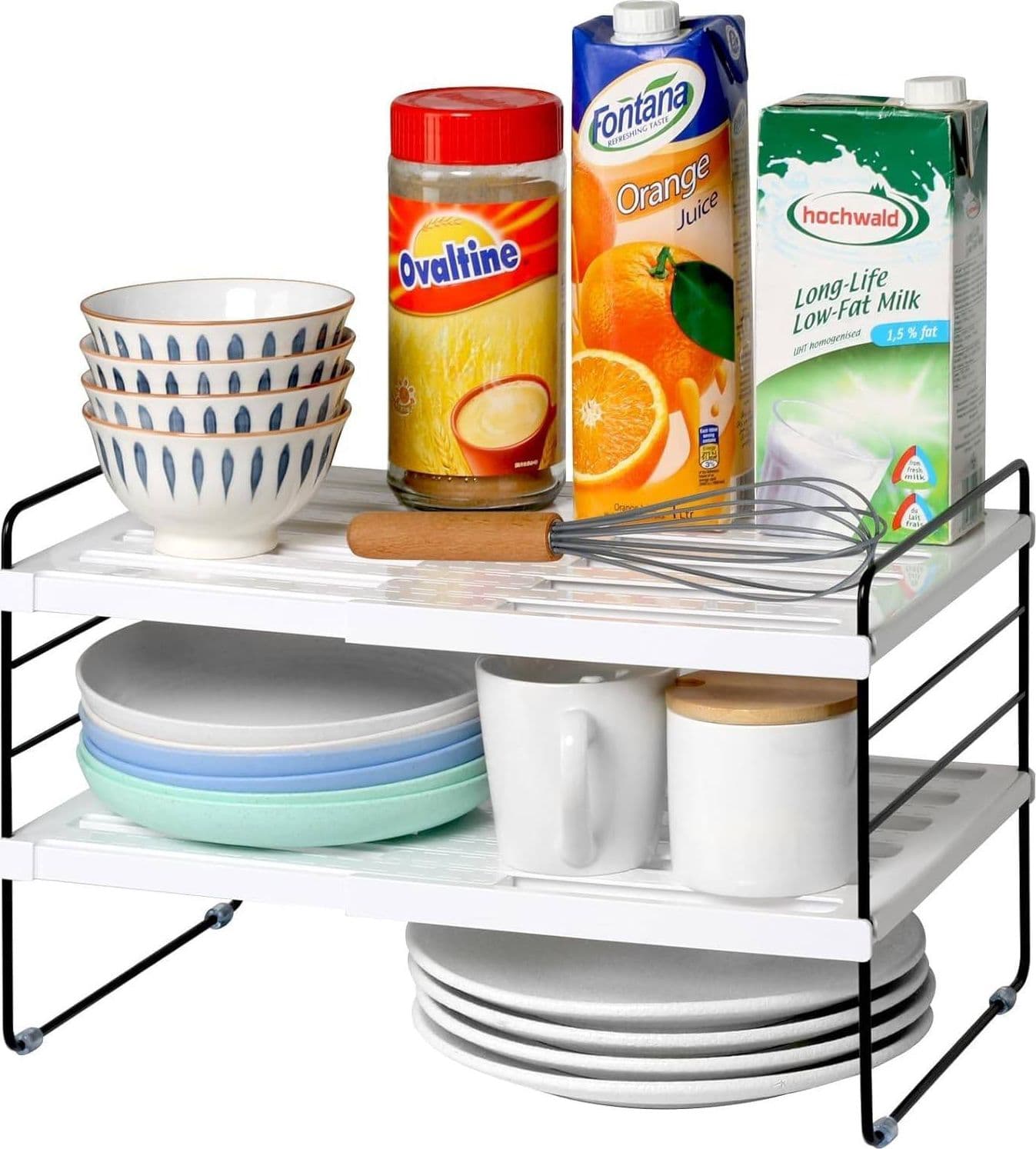 MENSOLA ESTENDIBILE ORGANIZER DA CUCINA PORTASPEZIE SCAFFALE A 3 RIPIANI MULTIUS in Barattoli portaspezie Trade Shop italia - Napoli, commercioVirtuoso.it