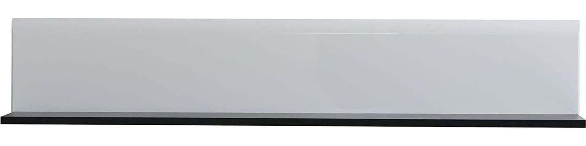 Mensola Juliette Bianco e Nero 120cm x 19,5cm x 22cm Casa e cucina/Organizzazione interni/Porta oggetti cassetti e scaffali/Mensole da muro Scontolo.net - Potenza, Commerciovirtuoso.it