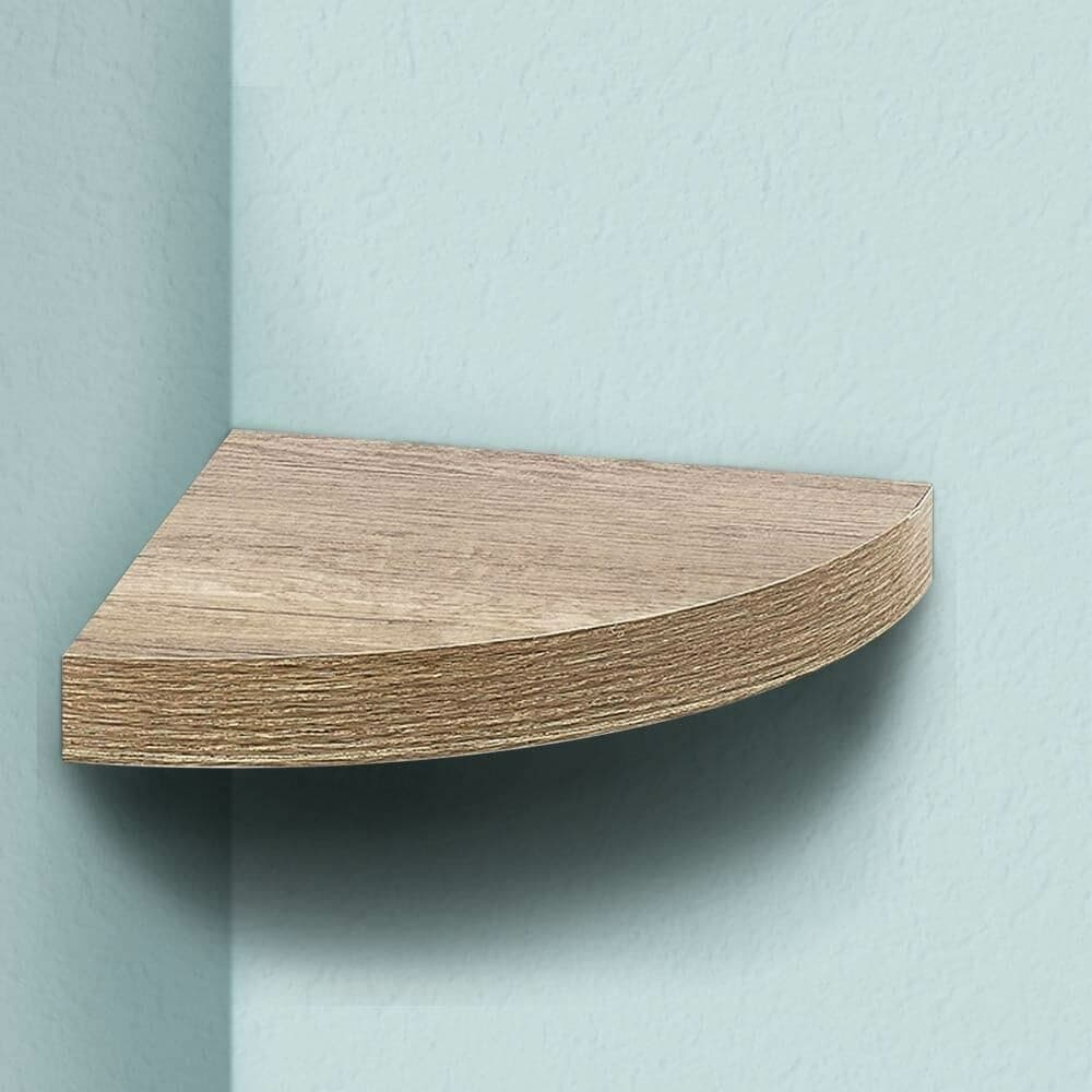 Mensola Parete Angolare Scaffale Ripiano Ad Angolo In Legno Mdf Rovere 24 X 4 Cm Casa e cucina/Organizzazione interni/Porta oggetti cassetti e scaffali/Mensole da angolo Trade Shop italia - Napoli, Commerciovirtuoso.it