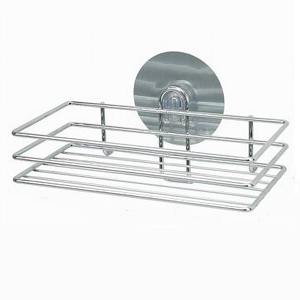 MENSOLA RETTANGOLARE PORTA OGGETTI DA BAGNO MONTAGGIO PARETE CON BIADESIVO 79839 in Mensole Trade Shop italia - Napoli, commercioVirtuoso.it