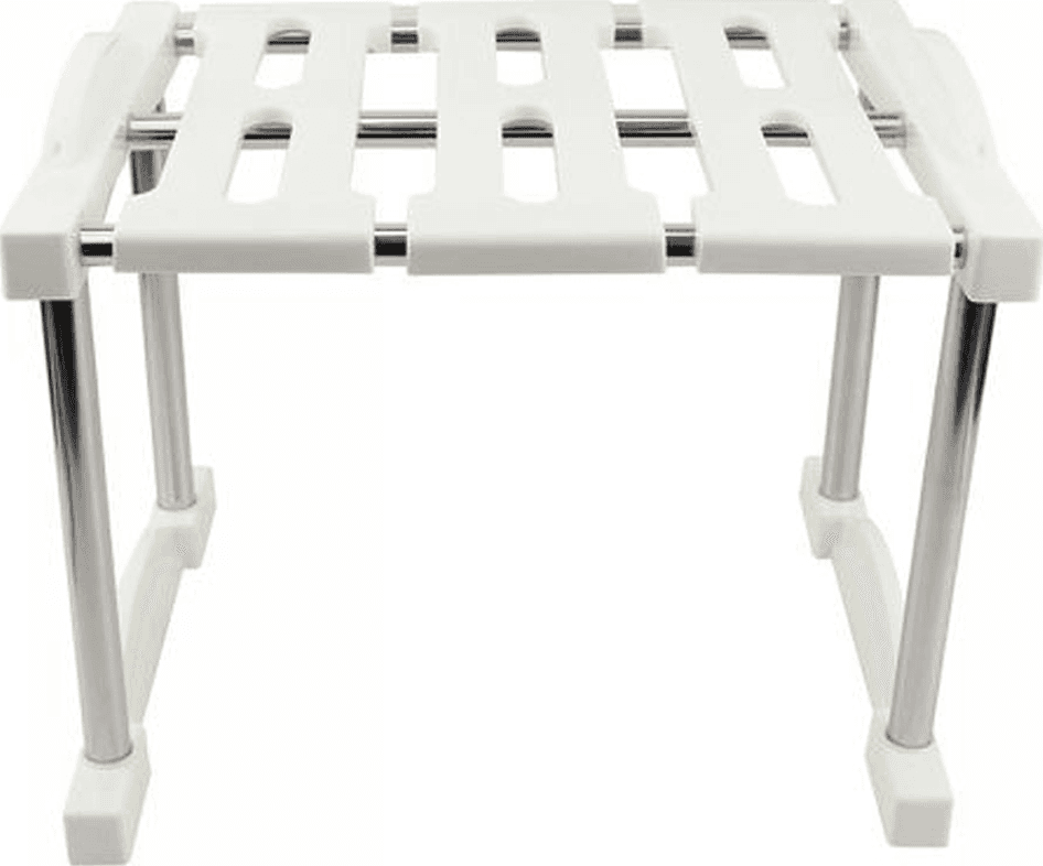 Mensola Sovrapponibile Salvaspazio Impilabile Organizer Cucina Armadio Mobili Casa e cucina/Organizzazione interni/Organizzazione guardaroba/Accessori da armadio/Mensole da armadio Trade Shop italia - Napoli, Commerciovirtuoso.it