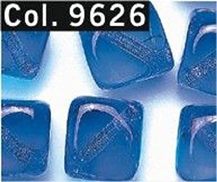 Merci uomo dadi perline 8 mm ca, 18 St federa 9626 blu