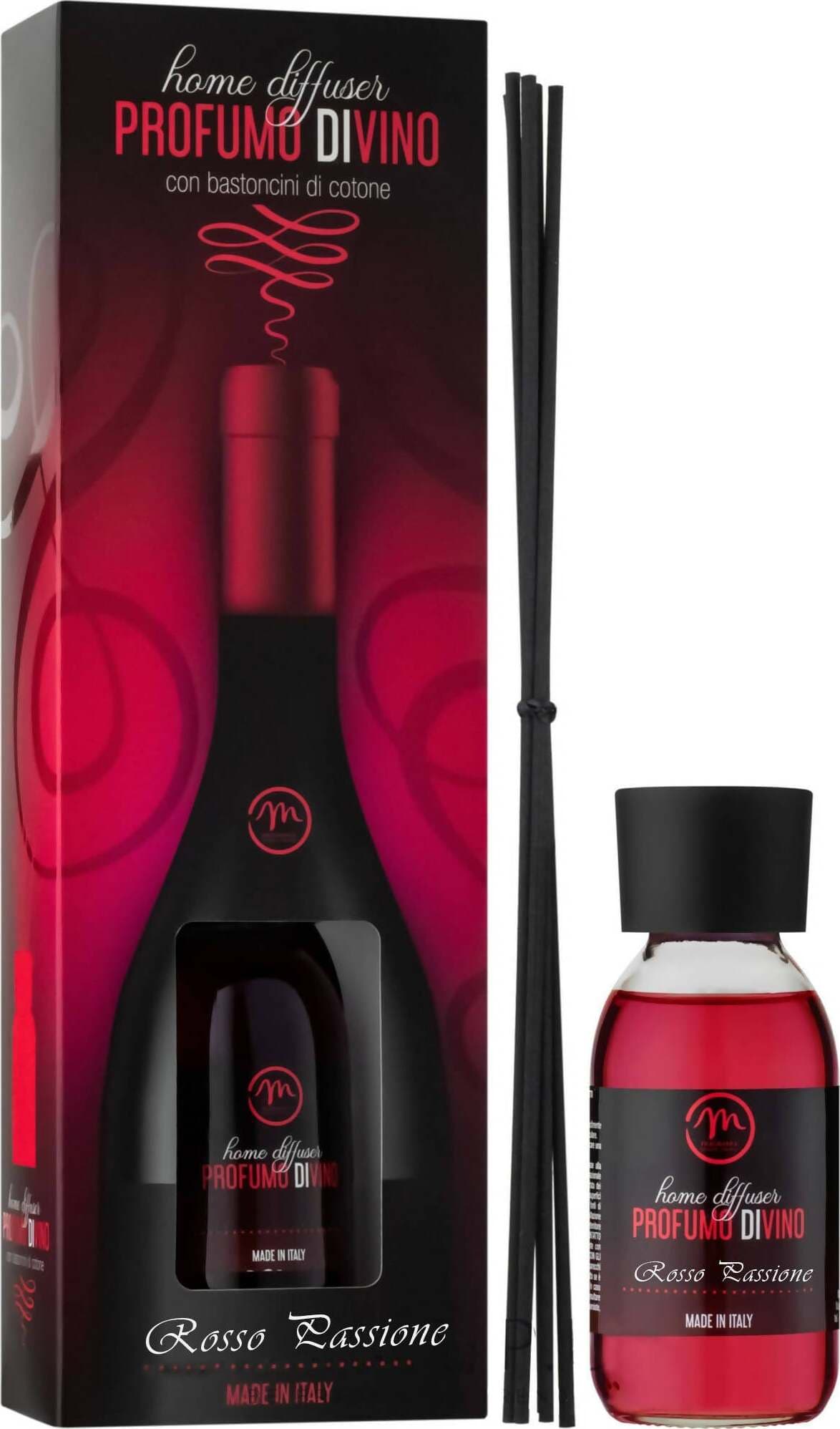 Mercury Divino Rosso Passione Aroma Di Chianti Diffusore Profumo Ambiente Con Bacchetti In Cotone 125ml Made In Italy Fragranze Per Ambienti Casa e cucina/Decorazioni per interni/Profumazione ambiente/Accessori per la profumazione della casa Tiziana non solo gioielli - Civitanova Marche, Commerciovirtuoso.it