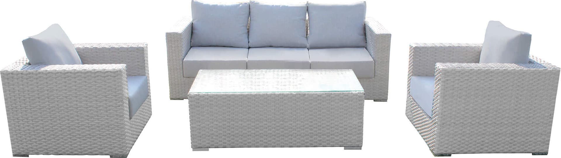 MERULA---salotto-da-giardino-completo-di-cuscini-intreccio-in-rattan-sintetico-Grigio-chiaro-Milani-Home