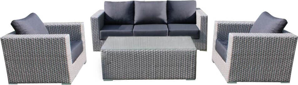 MERULA---salotto-da-giardino-completo-di-cuscini-intreccio-in-rattan-sintetico-Grigio-scuro-Milani-Home