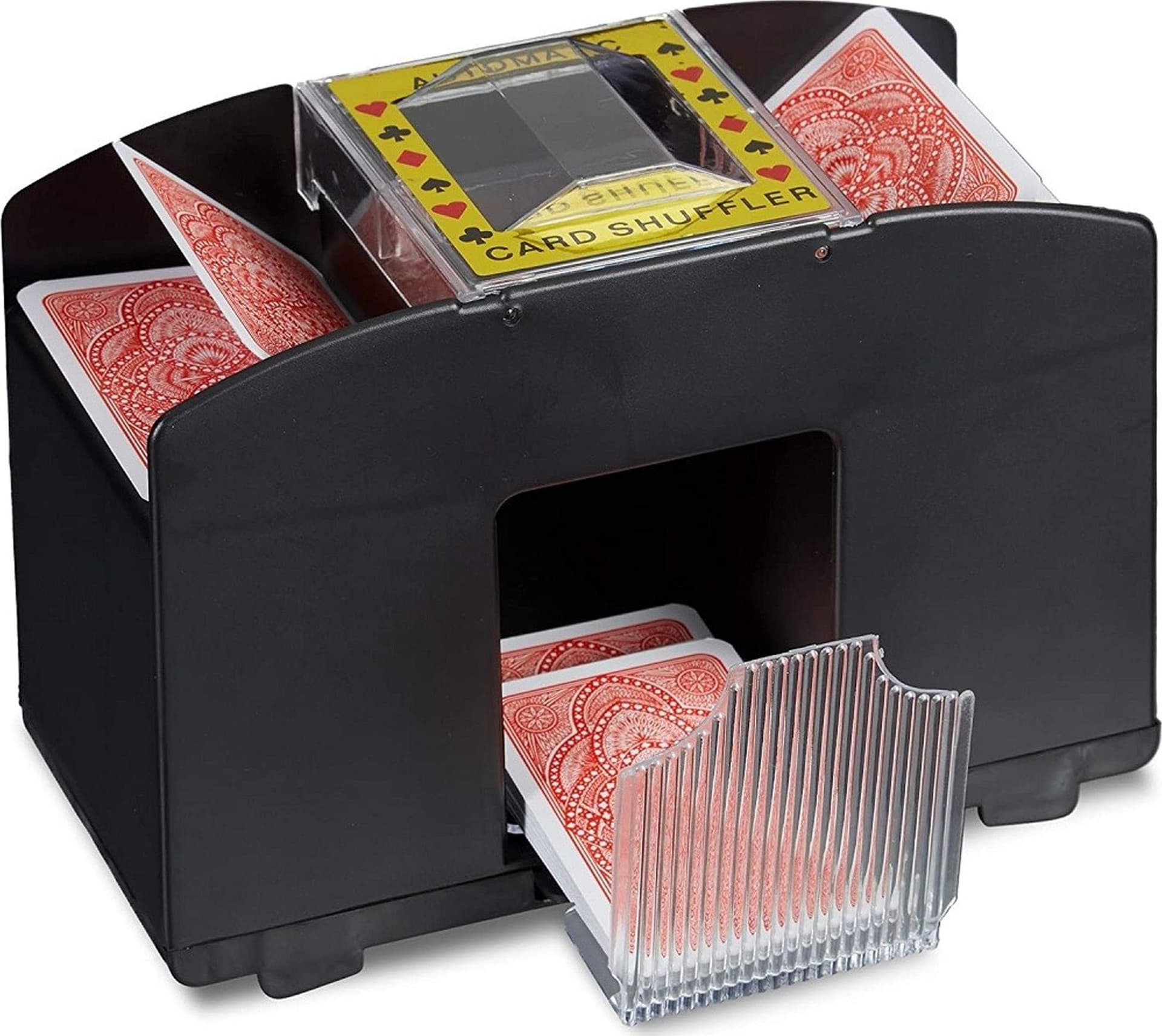 Mescolatore Di Carte Elettronico Con Beat Per Ramino Poker Solo Carte Standard Giochi e giocattoli/Giochi da tavola di società e accessori/Casinò e attrezzature/Mescolatori di carte Trade Shop italia - Napoli, Commerciovirtuoso.it