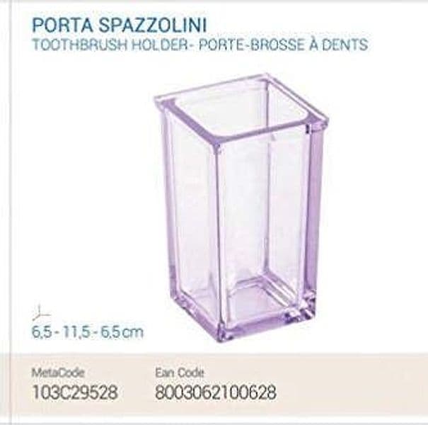METAFORM - ELLA PORTA SPAZZOLINI VIOLA