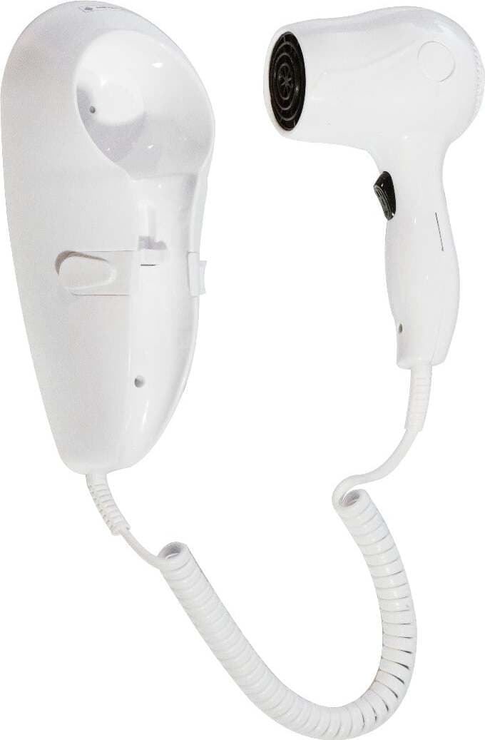 METAFORM---ONE-BIANCO-ASCIUGACAPELLI-CON-SUPPORTO-A-MURO