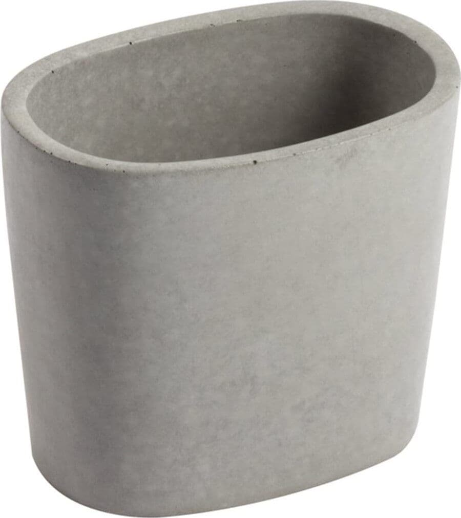 METAFORM - PORTA SPAZZOLINI DA APPOGGIO SERIE HORUS GRIGIO MANHATTAN