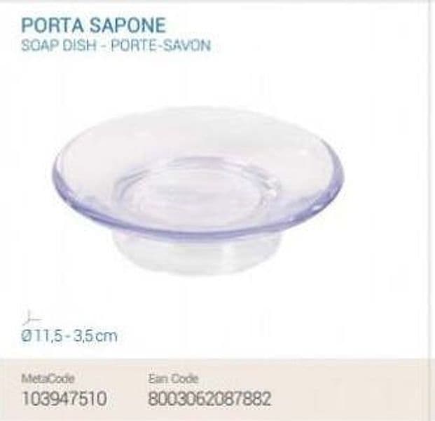 METAFORM-ECHO-PORTA-SAPONE-TRASPARENTE