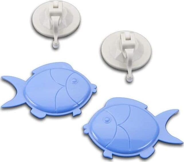 METALTEX---SET-2-VENTOSE-CON-PESCI-DECORATIVI-ATLANTIS