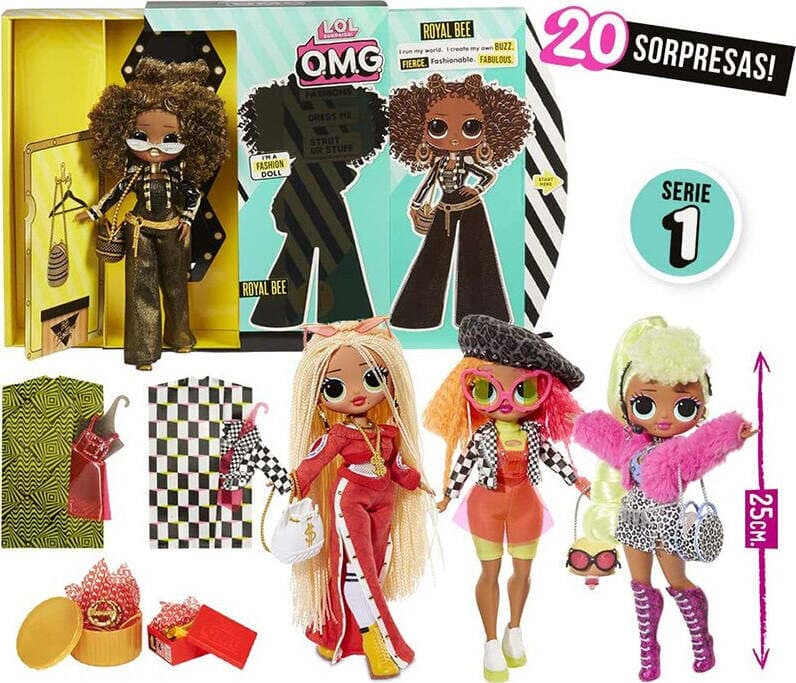 MGA-L.O.L.-Surprise-Top-Secret-OMG-Fashion-LOL-1-Bambola-Assortita