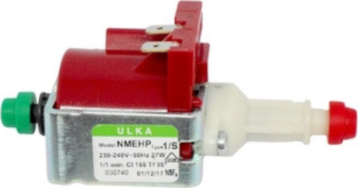 MICRO POMPA ULKA VAPORE STIRO NMEHP1S - 27W 5bar - Ingresso Ø 5mm Uscita Ø 7m