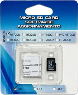 Micro SD Card aggiornamento HolenBecky HT2800 per seriali da DQ150480001 a DQ150481200 Cancelleria e prodotti per ufficio/Archivio ufficio e accessori per scrivania/Casseforti portamonete e contabanconote/Contabanconote Eurocartuccia - Pavullo, Commerciovirtuoso.it