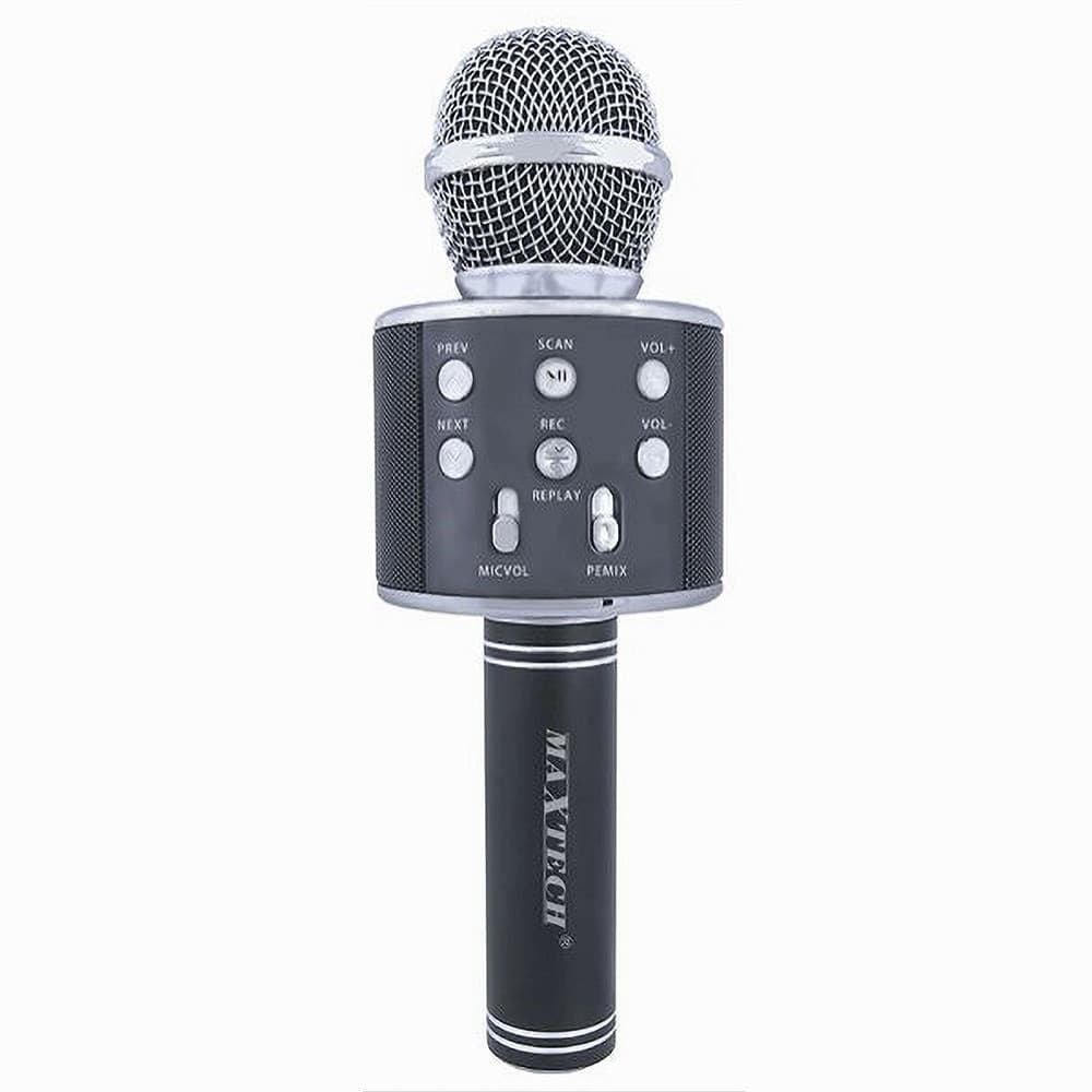 Microfono Altoparlante Bluethoot Wireless Con Speaker Karaoke Maxtech Mic-06 Elettronica e telefonia > Accessori Audio e Video > Microfoni Trade Shop italia - Napoli, Commerciovirtuoso.it
