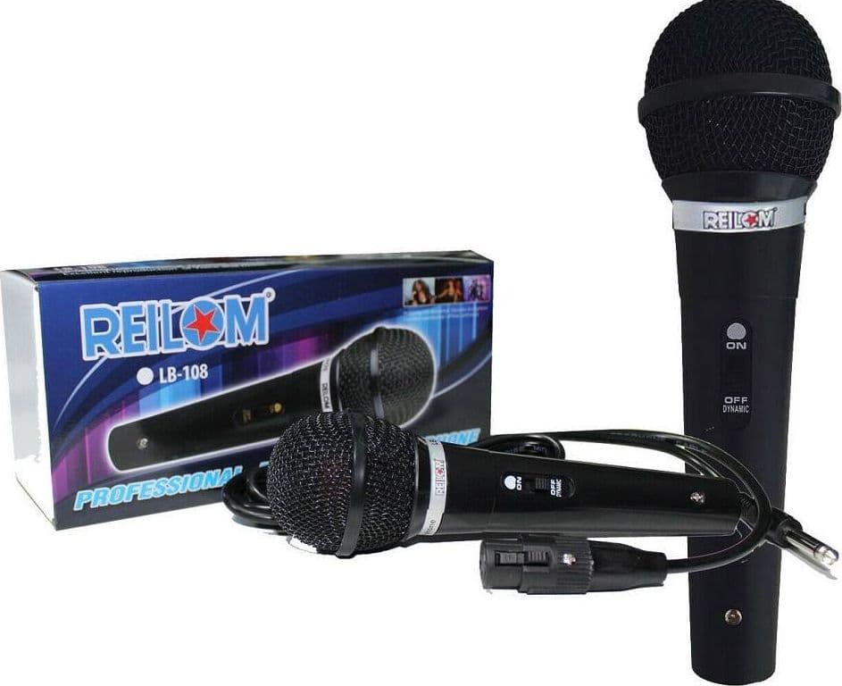Microfono Dinamico Unidirezionale Con Cavo Mono 2mt Karaoke Stereo Lb-108 Elettronica e telefonia > Accessori Audio e Video > Microfoni Trade Shop italia - Napoli, Commerciovirtuoso.it