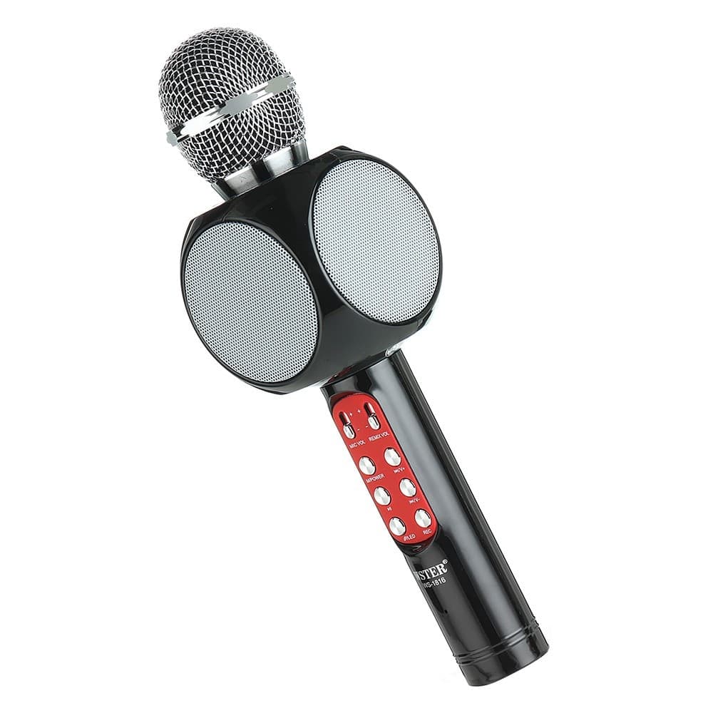 Microfono Portatile Wireless Con Bluetooth Karaoke Cassa Integrata Ws-1816 Elettronica e telefonia > Accessori Audio e Video > Microfoni Trade Shop italia - Napoli, Commerciovirtuoso.it