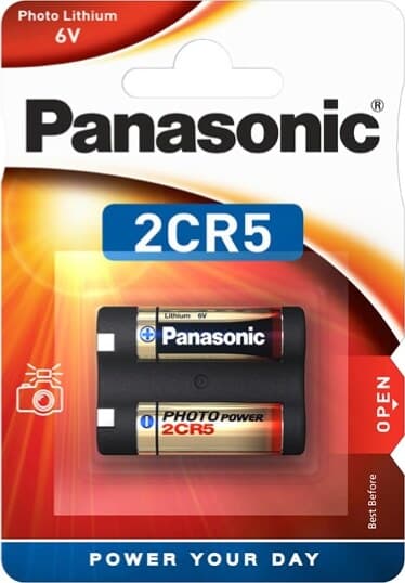 Micropila 2CR5 Photo - litio - Panasonic - blister 1 pezzo Elettronica/Pile e caricabatterie/Pile monouso Eurocartuccia - Pavullo, Commerciovirtuoso.it
