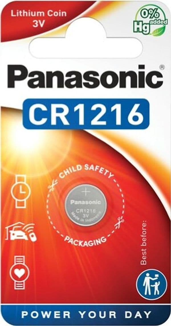 Micropila CR1216 - litio - Panasonic - blister 1 pezzo Elettronica/Pile e caricabatterie/Pile monouso Eurocartuccia - Pavullo, Commerciovirtuoso.it