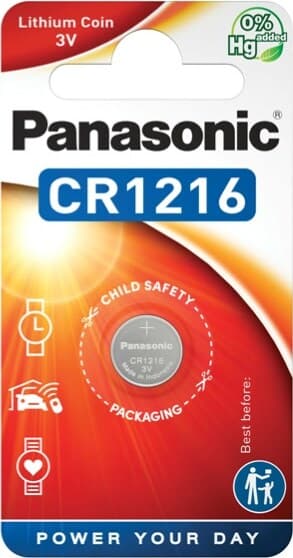 Micropila CR1216 - litio - Panasonic - blister 1 pezzo Elettronica/Pile e caricabatterie/Pile monouso Eurocartuccia - Pavullo, Commerciovirtuoso.it