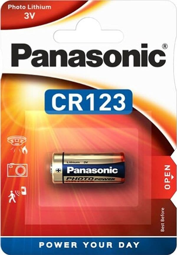 Micropila CR123 Photo - litio - Panasonic - blister 1 pezzo Elettronica/Pile e caricabatterie/Pile monouso Eurocartuccia - Pavullo, Commerciovirtuoso.it