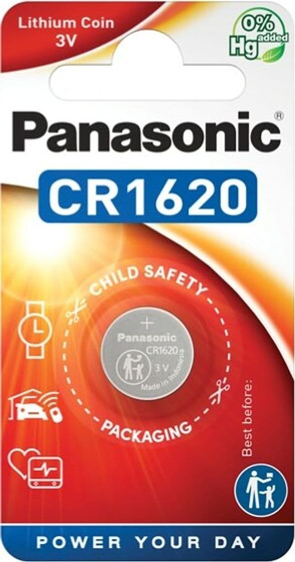 Micropila CR1620 - litio - Panasonic - blister 1 pezzo Elettronica/Pile e caricabatterie/Pile monouso Eurocartuccia - Pavullo, Commerciovirtuoso.it