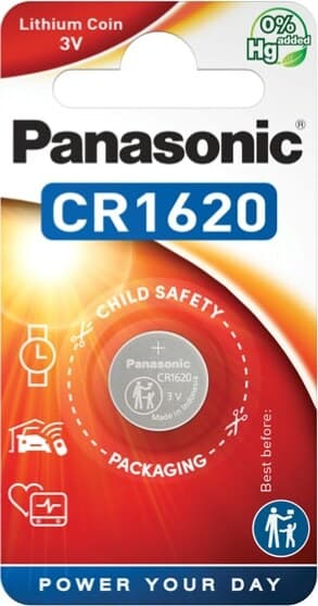 Micropila CR1620 - litio - Panasonic - blister 1 pezzo Elettronica/Pile e caricabatterie/Pile monouso Eurocartuccia - Pavullo, Commerciovirtuoso.it