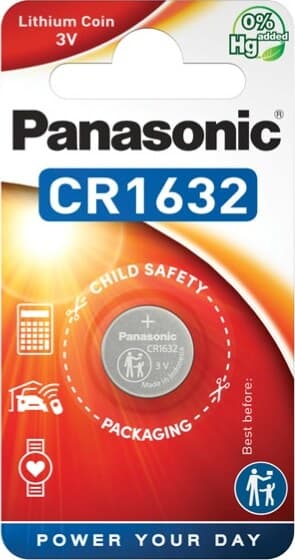 Micropila CR1632 - litio - Panasonic - blister 1 pezzo Elettronica/Pile e caricabatterie/Pile monouso Eurocartuccia - Pavullo, Commerciovirtuoso.it