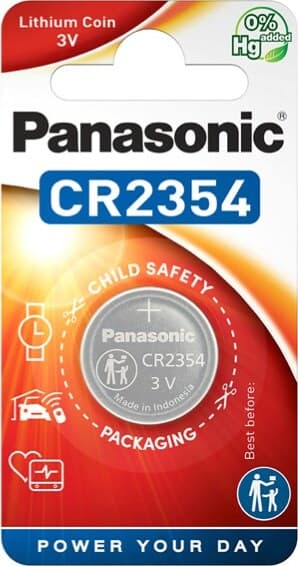 Micropila CR2354 - litio - Panasonic - blister 1 pezzo Elettronica/Pile e caricabatterie/Pile monouso Eurocartuccia - Pavullo, Commerciovirtuoso.it