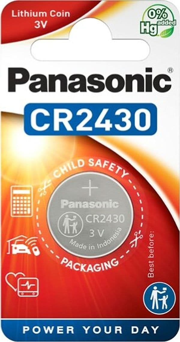 Micropila CR2430 - litio - Panasonic - blister 1 pezzo Elettronica/Pile e caricabatterie/Pile monouso Eurocartuccia - Pavullo, Commerciovirtuoso.it
