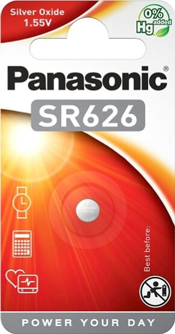 Micropila SR626 - ossido argento - Panasonic - blister 1 pezzo Elettronica/Pile e caricabatterie/Pile monouso Eurocartuccia - Pavullo, Commerciovirtuoso.it