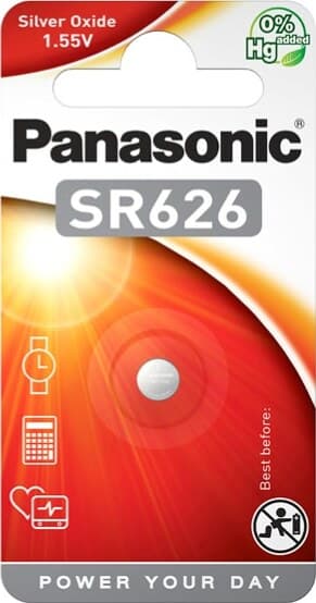 Micropila SR626 - ossido argento - Panasonic - blister 1 pezzo Elettronica/Pile e caricabatterie/Pile monouso Eurocartuccia - Pavullo, Commerciovirtuoso.it