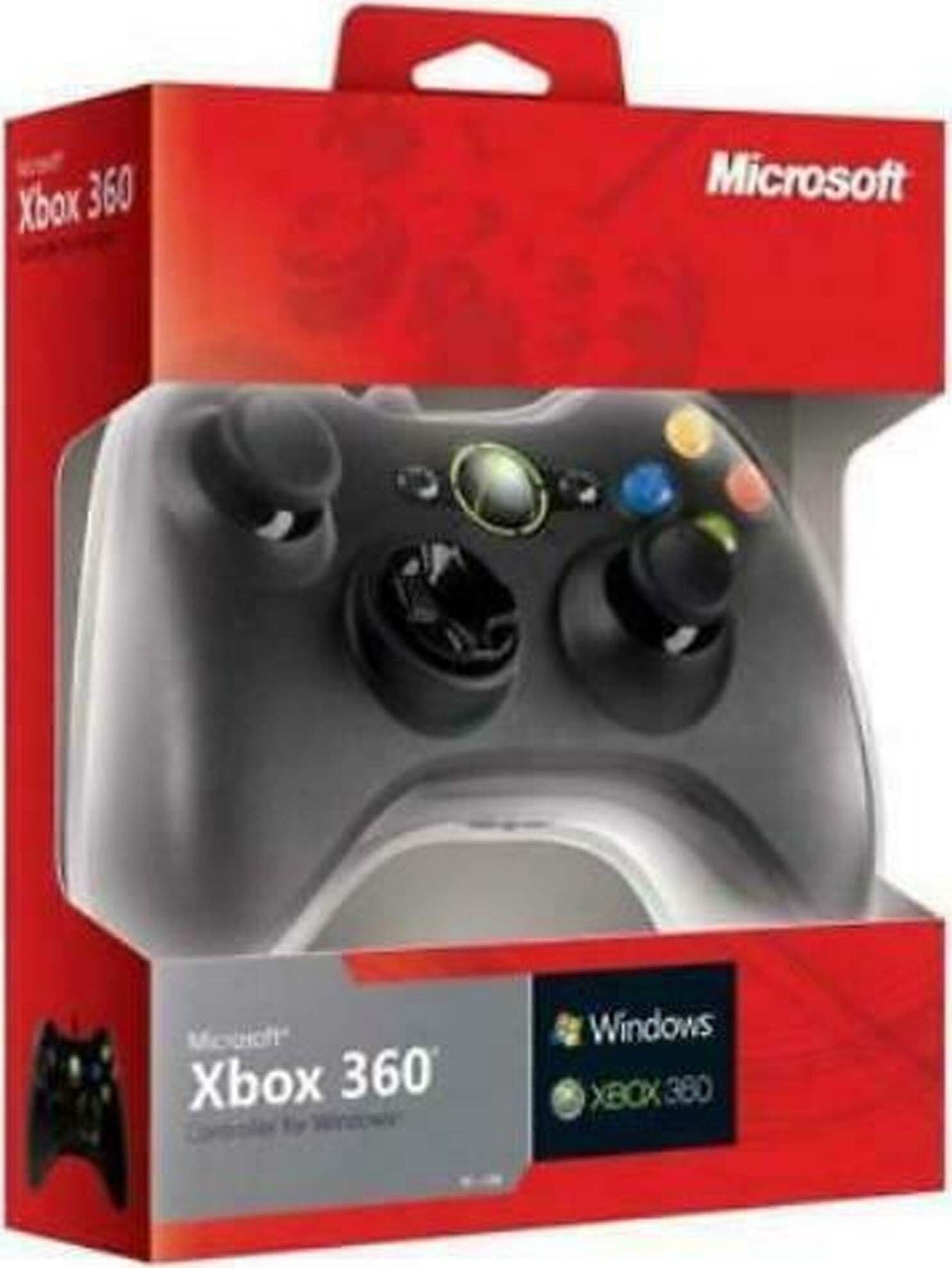 MICROSOFT CONTROLLER PER XBOX 360 PC - WINDOWS ORIGINALE JOYSTICK CON FILO Videogiochi/Xbox One/Accessori/Controller e telecomandi/Controller standard e gamepads Trade Shop italia - Napoli, Commerciovirtuoso.it