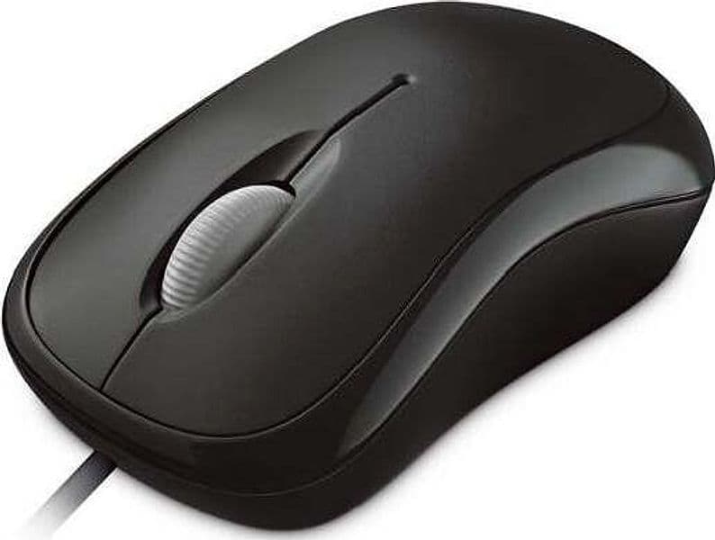 Microsoft-Ready-Mouse-Basic-Optical-P58-00059-Nero