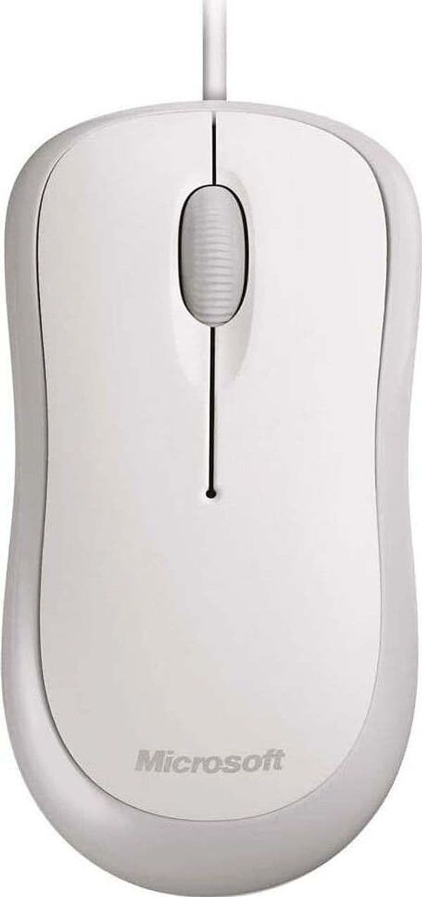 Microsoft-Ready-Mouse-Basic-Optical-P58-00060-Bianco