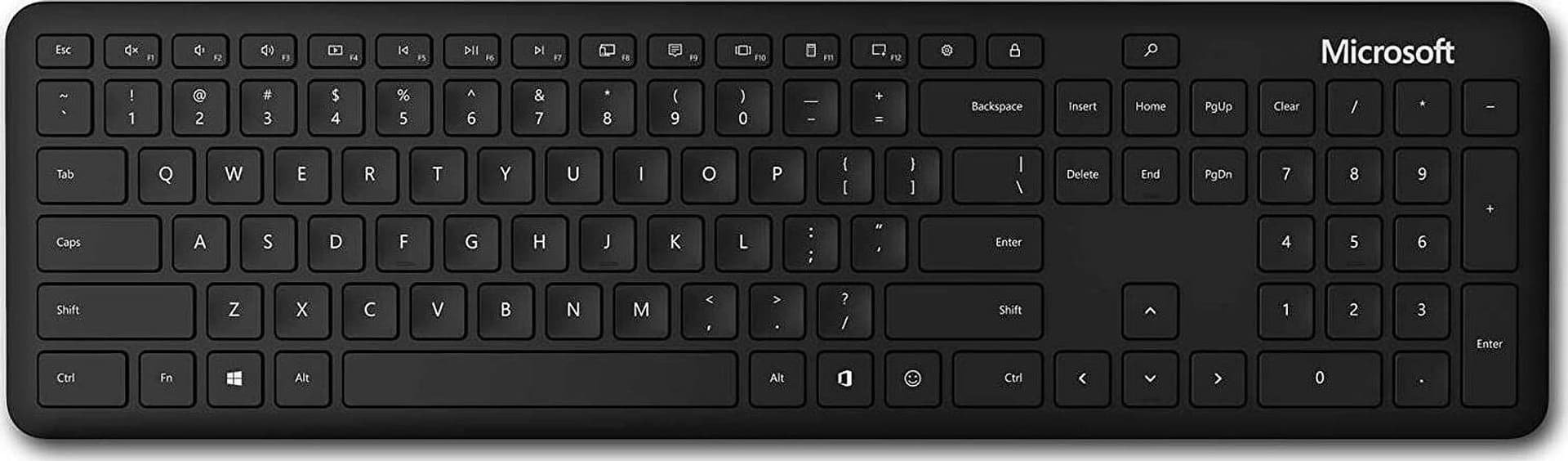 Microsoft-Tastiera-QSZ-00010-Bluetooth-Nero