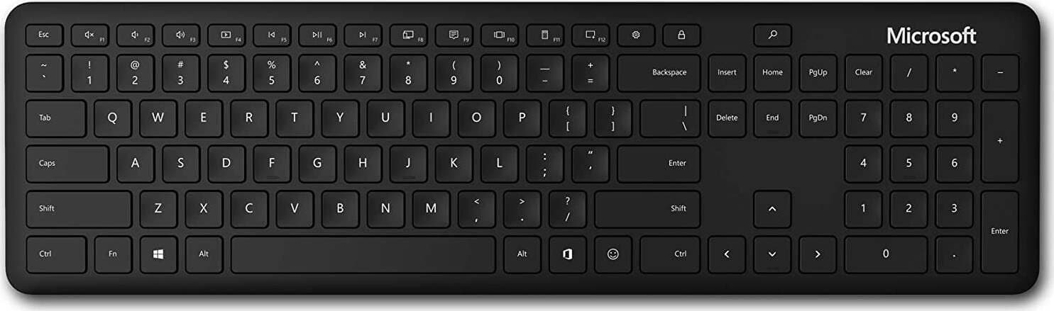 Microsoft-Tastiera-QSZ-00010-Bluetooth-Nero