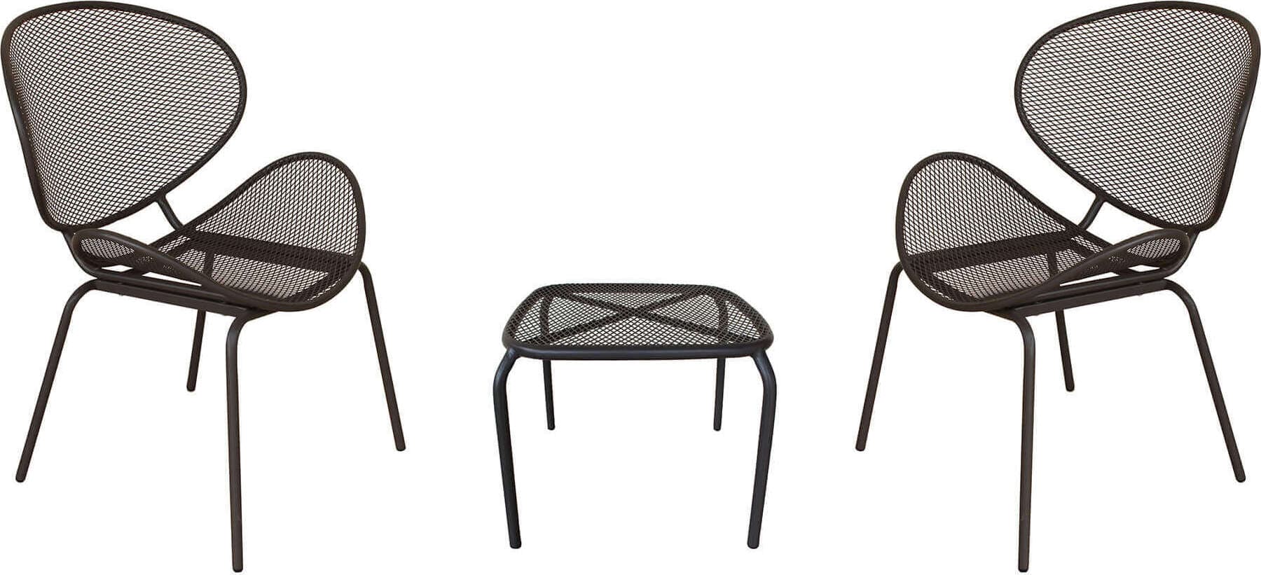 MIDDLE---set-tavolo-in-metallo-cm-41x41x43,5-h-con-2-sedute-Taupe-Milani-Home