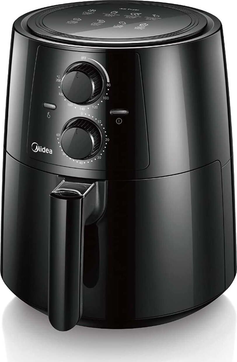 Midea-MF-TN35A2-Friggitrice-ad-Aria-Serie-6000-3.5-Litri-Nera