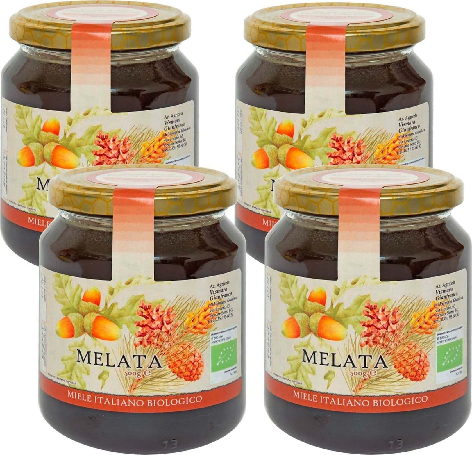 Miele Artigianale Biologico Melata 250g