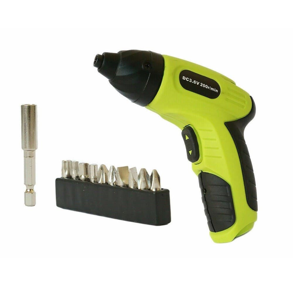 Mini Avvitatore Trapano 13 Pezzi Cordeless 3,6 Volt 200rpm Ricaricabile 10 Punte Casa, arredamento e bricolage > Bricolage e fai da te > Trapani e Avvitatori > Elettroutensili Trade Shop italia - Napoli, Commerciovirtuoso.it