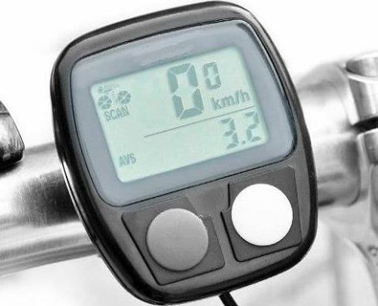 MINI COMPUTER E CONTACHILOMETRO TACHIMETRO DIGITALE BICI BICICLETTA IMPERMEABILE