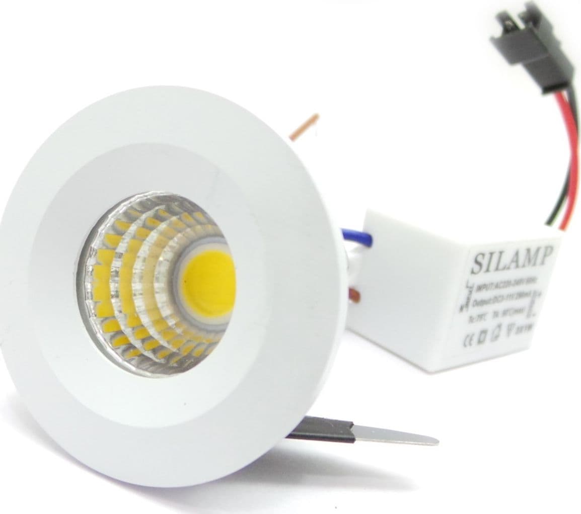 MINI FARETTO LED DA INCASSO 3W COB 40MM SPOT INCASSO MOLLA LUCE CALDA FREDDA Trade Shop italia - Napoli, Commerciovirtuoso.it