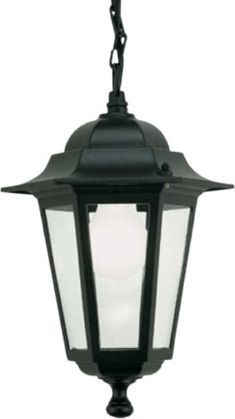 Mini Lampada Sovil a Sospensione Esagonale Da Esterno Lampada Lampione Da Parete Illuminazione per Esterno Nero Illuminazione/Illuminazione per esterni/Lampade da parete Liquidator Italia - Nicosia, Commerciovirtuoso.it