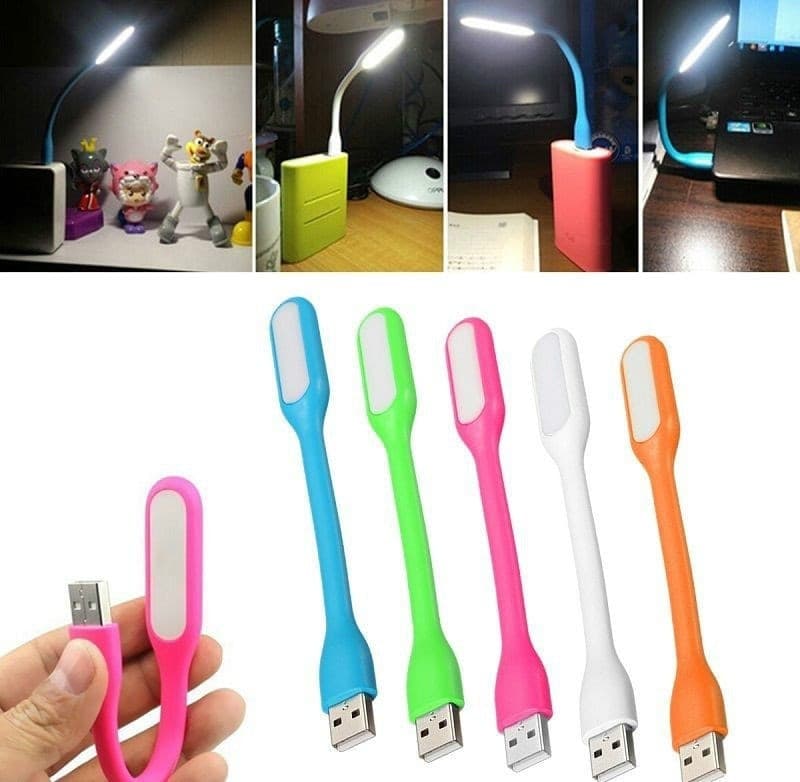 MINI LUCE LED USB FLESSIBILE LAMPADA LETTURA NOTTURNA PER NOTEBOOCK PC PORTATILE Trade Shop italia - Napoli, Commerciovirtuoso.it