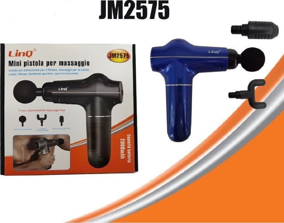 Mini Pistola Per Massaggi Vibrazioni A Percussione Terapia Salute Fitness Jm2575 Salute e cura della persona/Benessere/Massaggi e relax/Massaggiatori elettrici/Massaggiatori cervicali e da collo Trade Shop italia - Napoli, Commerciovirtuoso.it