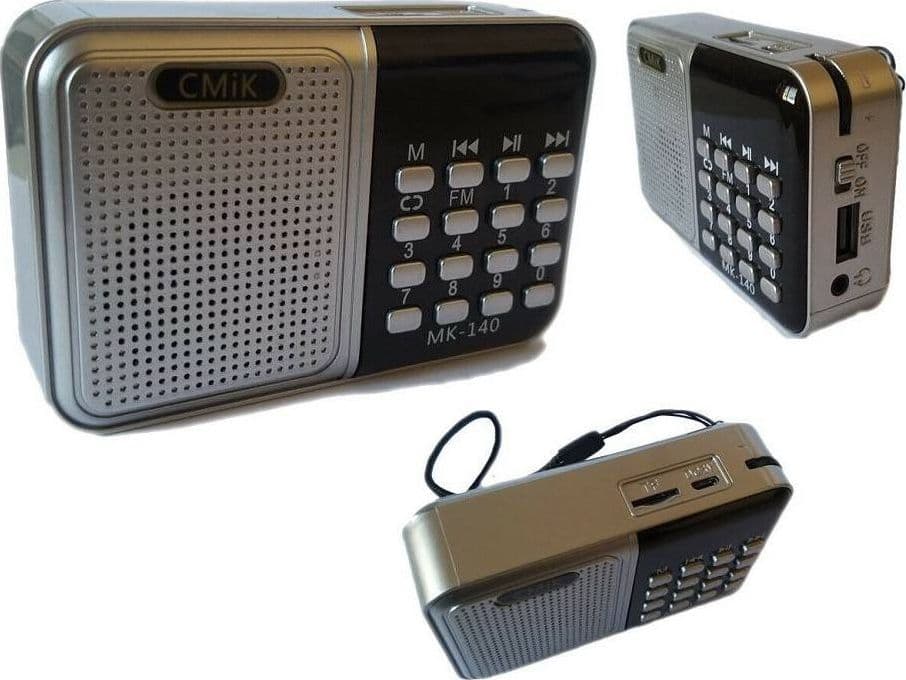 Mini Radio Portatile Radiolina Fm Lettore Mp3 Usb Tf Microsd Cmik Mk-140 Elettronica e telefonia > Accessori Audio e Video > Casse Portatili Trade Shop italia - Napoli, Commerciovirtuoso.it