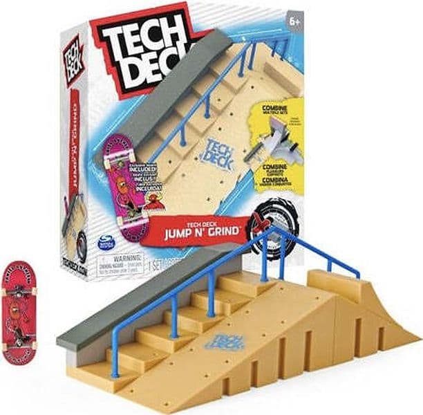 Mini skate Spin Master 6061840 TECH DECK Starter Pack con Rampe Assortito