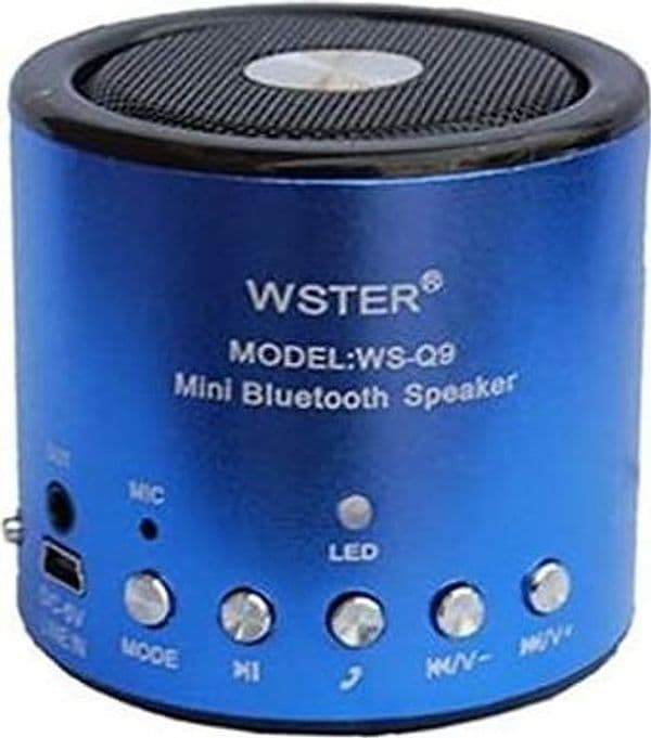 Mini Speaker Bluetooth con radio e MP3 Cellulari WSQ9 Elettronica/Audio e video portatile/Accessori/Casse portatili e Docking Station con altoparlanti/Casse portatili Bluetooth Trade Shop italia - Napoli, Commerciovirtuoso.it